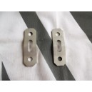 Stainless Exhaust Hanger Plates Pair