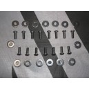 MGF Stainless Hoodwell Cover & Fuel Pump Cover Screw Kit 