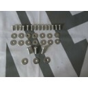 MGTF Stainless Upgraded Inside Boot Lid Bolt Kit 