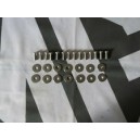 MGF Stainless Upgraded Under Boot Lid Bolt Kit