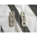 Pair Exhaust Stainless Hanger Plates 