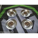 MGZT MG ZT MGZT-T Steel Centre Caps For 18" Alloy Straights MG logo Brand New