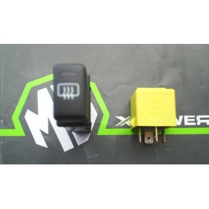 MGF Mk2 Heated Rear Window Switch Kit